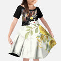 Melbourne Horse Racing Kid Short Sleeve Dress Derby Day