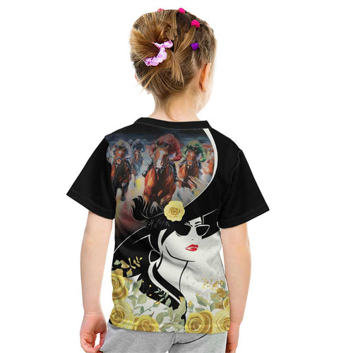 Melbourne Horse Racing Kid T Shirt Derby Day