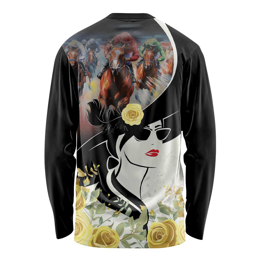 Melbourne Horse Racing Long Sleeve Shirt Derby Day