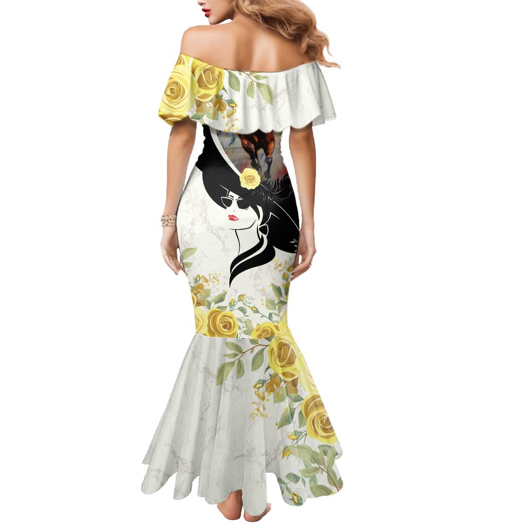 Melbourne Horse Racing Mermaid Dress Derby Day