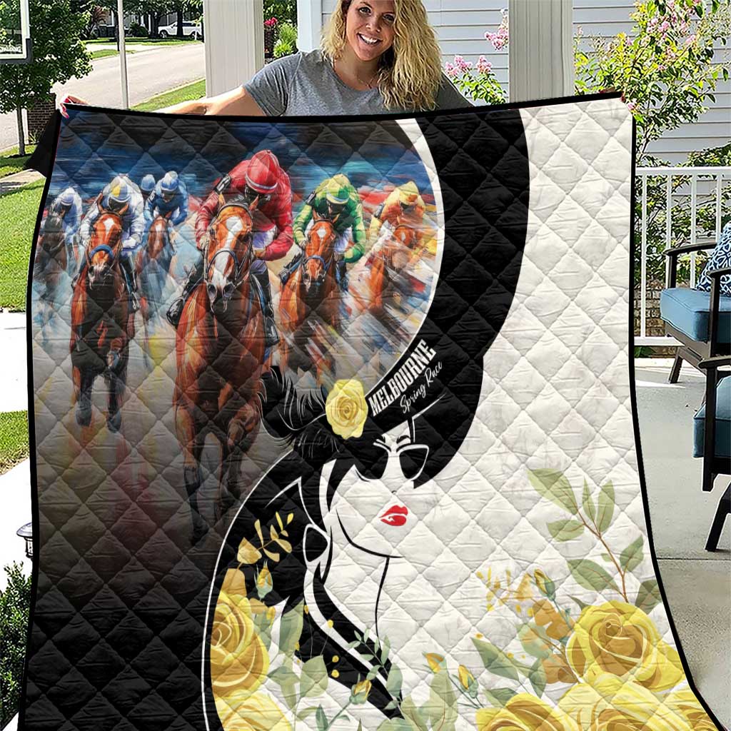 Melbourne Horse Racing Quilt Derby Day