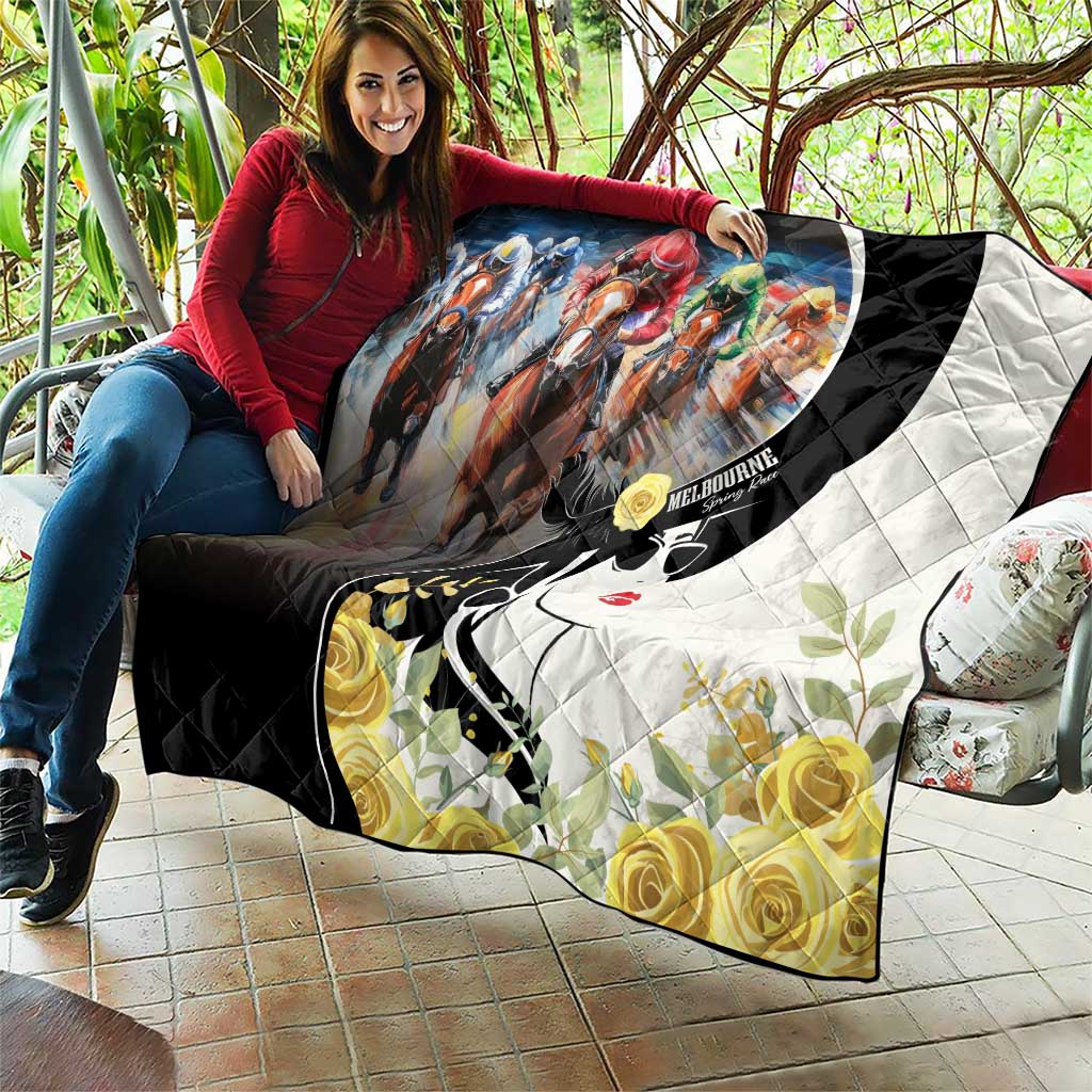Melbourne Horse Racing Quilt Derby Day