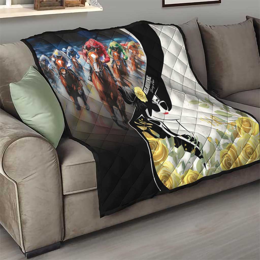 Melbourne Horse Racing Quilt Derby Day