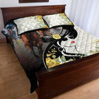 Melbourne Horse Racing Quilt Bed Set Derby Day