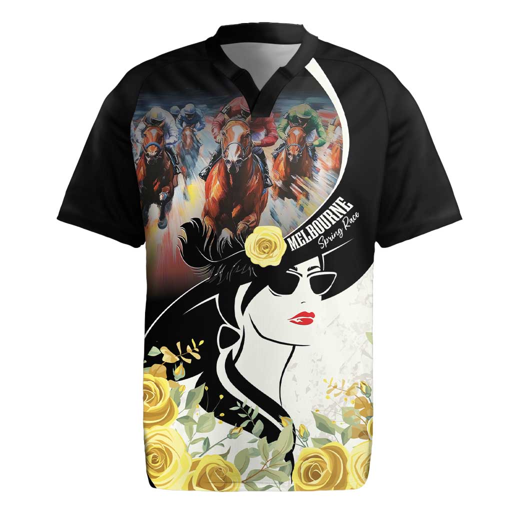 Melbourne Horse Racing Rugby Jersey Derby Day