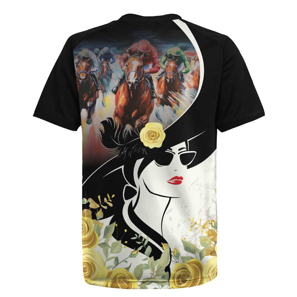 Melbourne Horse Racing Rugby Jersey Derby Day