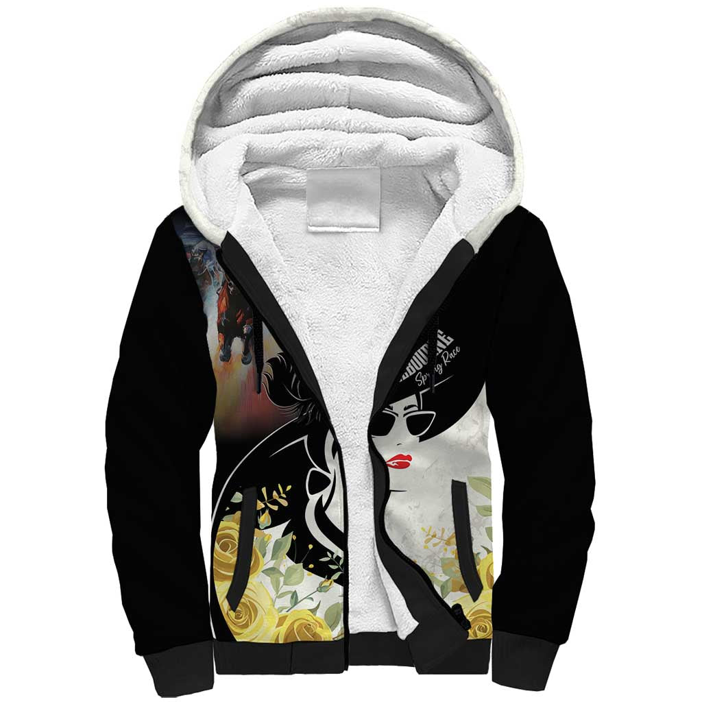 Melbourne Horse Racing Sherpa Hoodie Derby Day