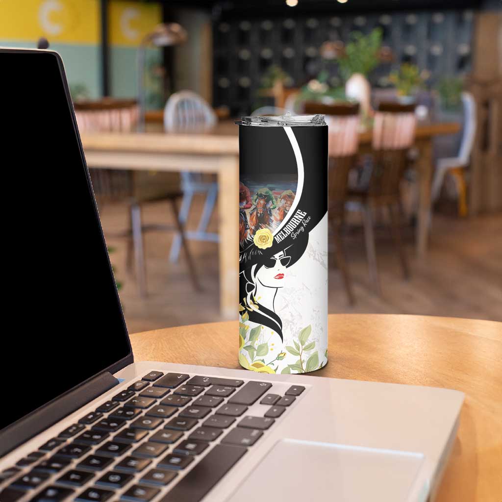 Melbourne Horse Racing Skinny Tumbler Derby Day
