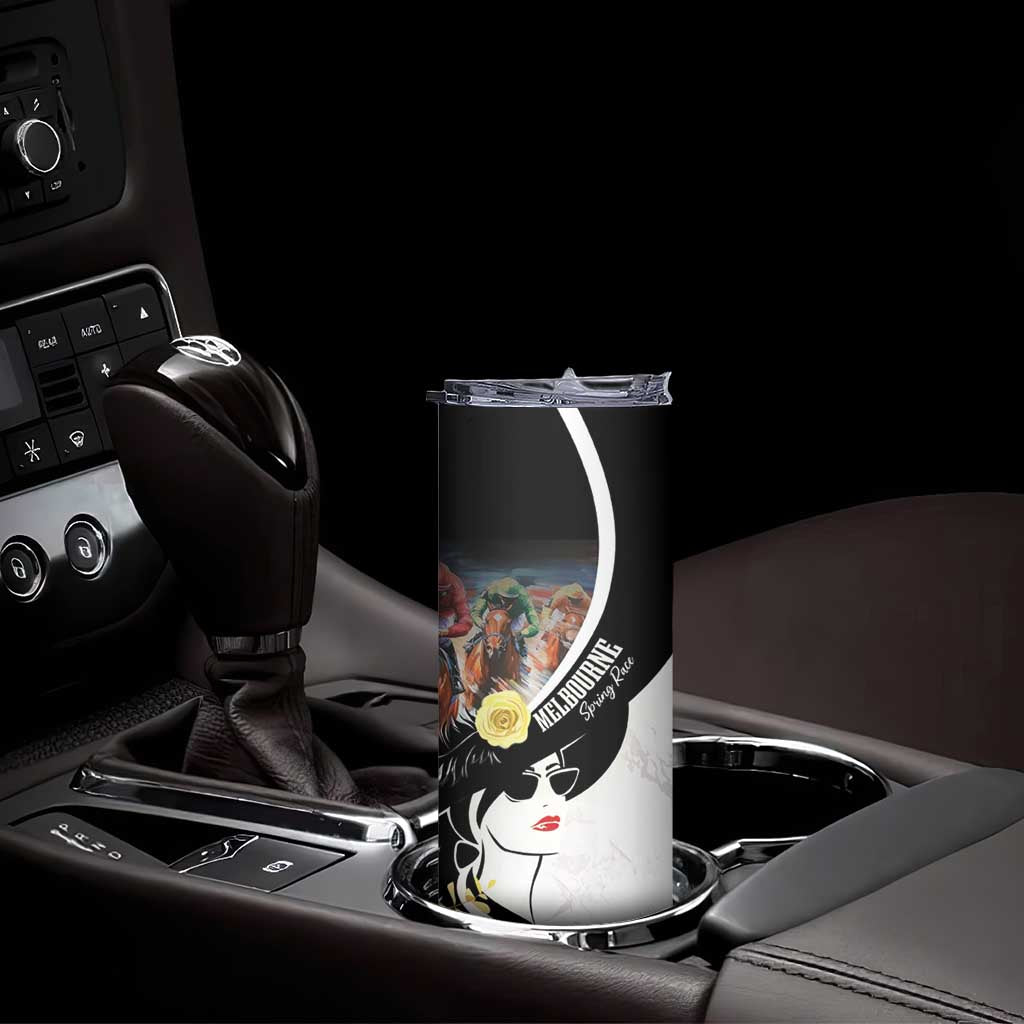 Melbourne Horse Racing Skinny Tumbler Derby Day