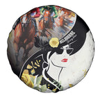 Melbourne Horse Racing Spare Tire Cover Derby Day