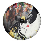Melbourne Horse Racing Spare Tire Cover Derby Day