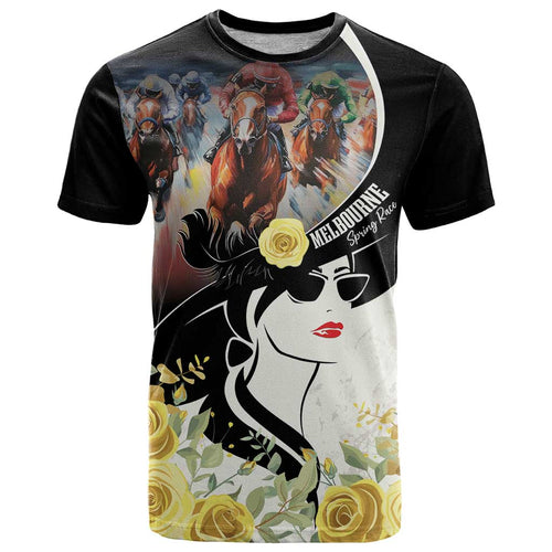 Melbourne Horse Racing T Shirt Derby Day