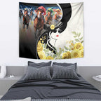 Melbourne Horse Racing Tapestry Derby Day