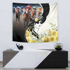 Melbourne Horse Racing Tapestry Derby Day