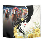 Melbourne Horse Racing Tapestry Derby Day