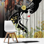 Melbourne Horse Racing Window Curtain Derby Day