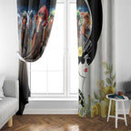 Melbourne Horse Racing Window Curtain Derby Day