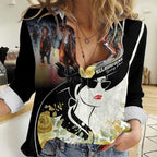 Melbourne Horse Racing Women Casual Shirt Derby Day