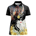 Melbourne Horse Racing Women Polo Shirt Derby Day