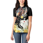 Melbourne Horse Racing Women Polo Shirt Derby Day