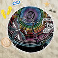 Sydney Pride Aboriginal Beach Blanket Free To Be