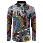 Sydney Pride Aboriginal Button Sweatshirt Free To Be
