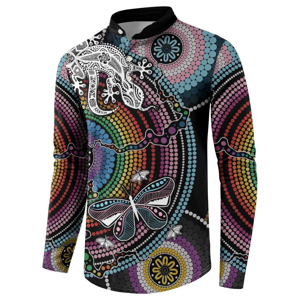 Sydney Pride Aboriginal Button Sweatshirt Free To Be