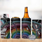 Sydney Pride Aboriginal 4 in 1 Can Cooler Tumbler Free To Be