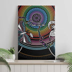 Sydney Pride Aboriginal Canvas Wall Art Free To Be