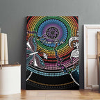 Sydney Pride Aboriginal Canvas Wall Art Free To Be