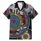 Sydney Pride Aboriginal Family Matching Tank Maxi Dress and Hawaiian Shirt Free To Be
