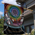 Sydney Pride Aboriginal Garden Flag Free To Be