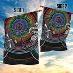 Sydney Pride Aboriginal Garden Flag Free To Be