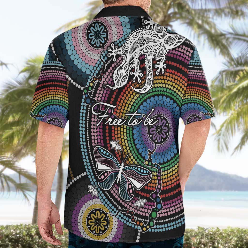 Sydney Pride Aboriginal Hawaiian Shirt Free To Be