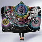 Sydney Pride Aboriginal Hooded Blanket Free To Be