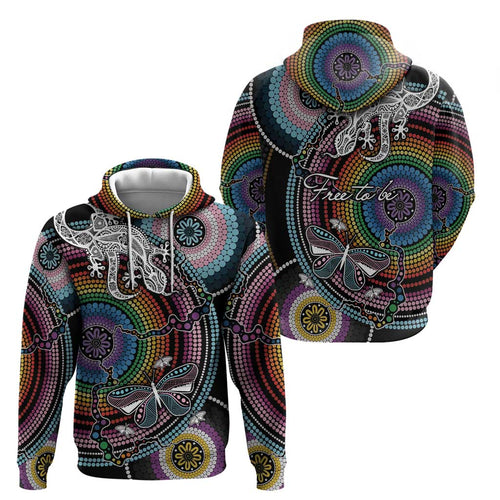 Sydney Pride Aboriginal Hoodie Free To Be