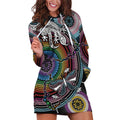 Sydney Pride Aboriginal Hoodie Dress Free To Be