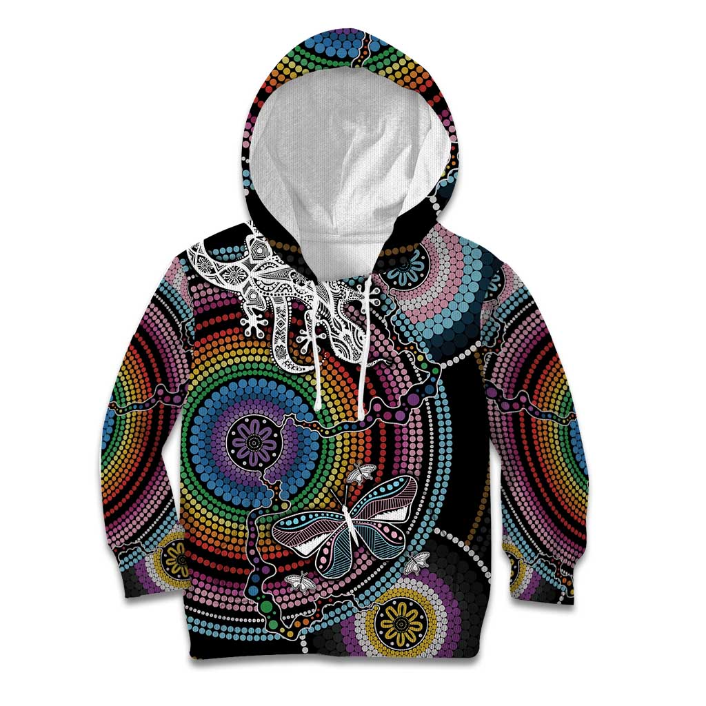 Sydney Pride Aboriginal Kid Hoodie Free To Be