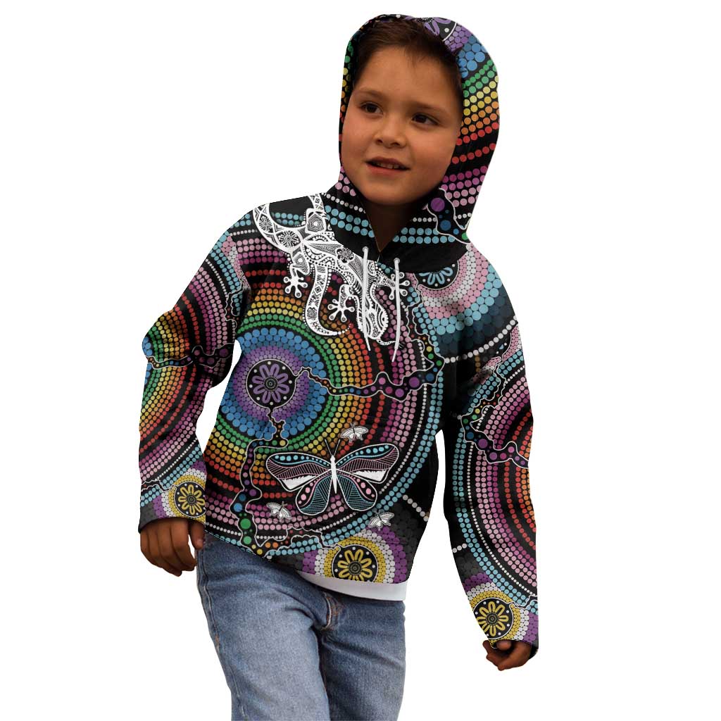 Sydney Pride Aboriginal Kid Hoodie Free To Be