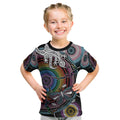 Sydney Pride Aboriginal Kid T Shirt Free To Be