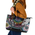 Sydney Pride Aboriginal Leather Tote Bag Free To Be