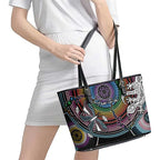 Sydney Pride Aboriginal Leather Tote Bag Free To Be