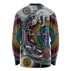 Sydney Pride Aboriginal Long Sleeve Shirt Free To Be