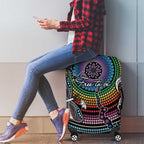Sydney Pride Aboriginal Luggage Cover Free To Be