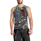Sydney Pride Aboriginal Men Tank Top Free To Be