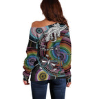 Sydney Pride Aboriginal Off Shoulder Sweater Free To Be