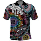 Sydney Pride Aboriginal Polo Shirt Free To Be