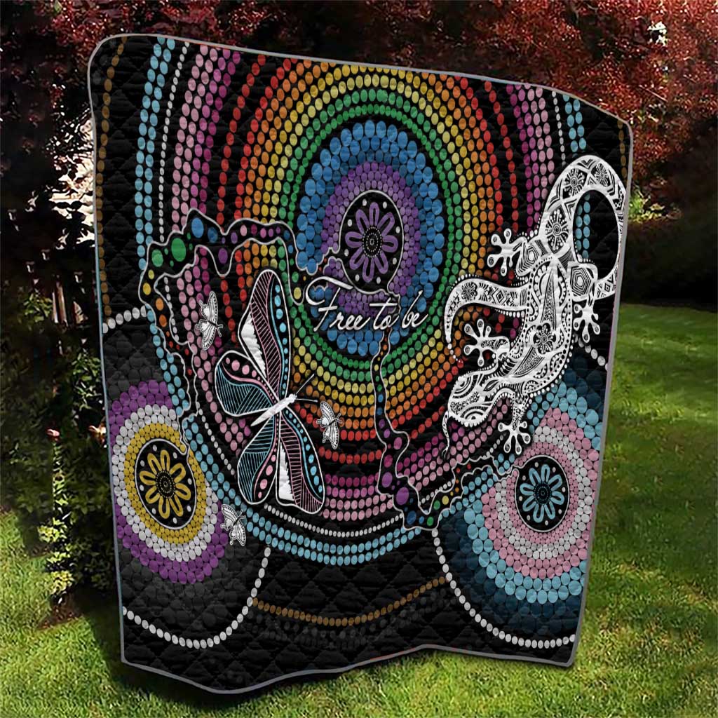 Sydney Pride Aboriginal Quilt Free To Be