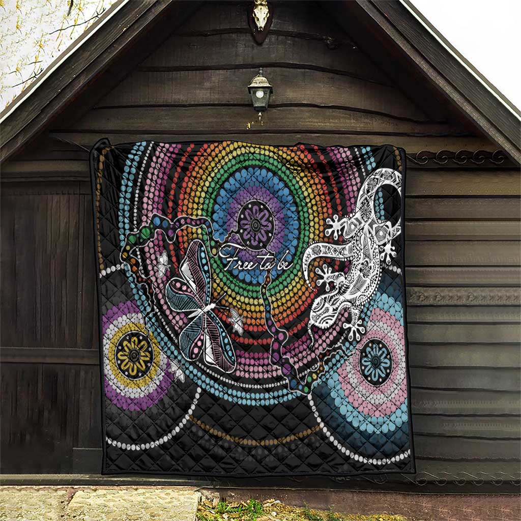Sydney Pride Aboriginal Quilt Free To Be