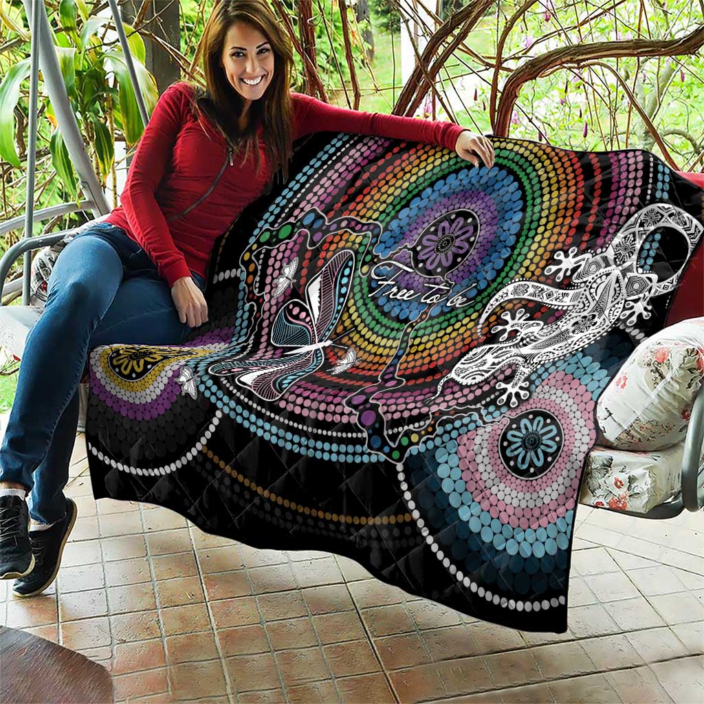 Sydney Pride Aboriginal Quilt Free To Be